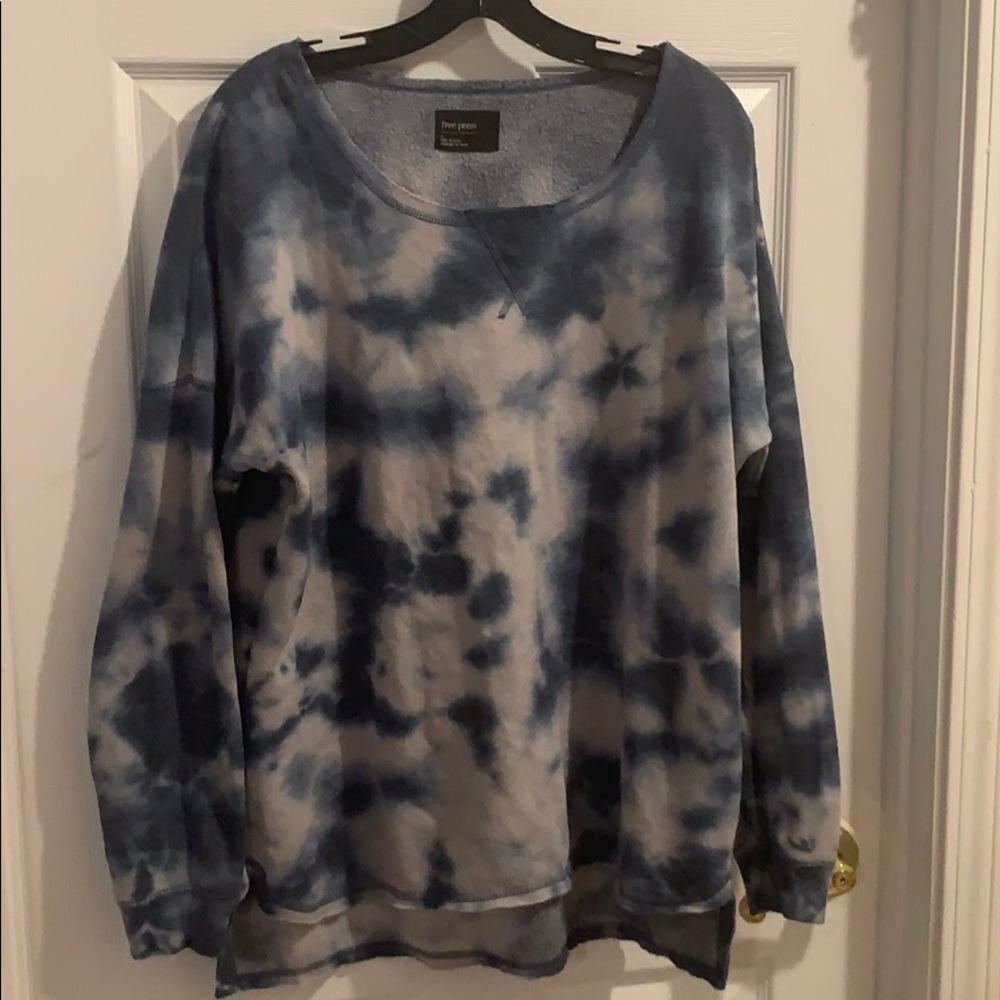 FREE PRESE tie dye sweater